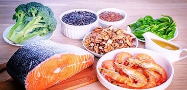 Vitaminas em produtos para o cérebro